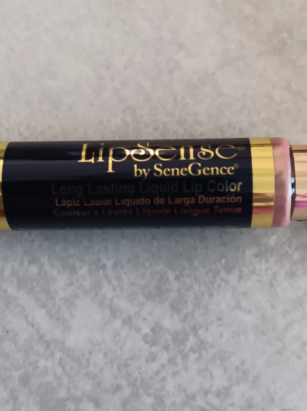 SeneGence LipSense Long Lasting Liquid Lip Color Mauve Ice.